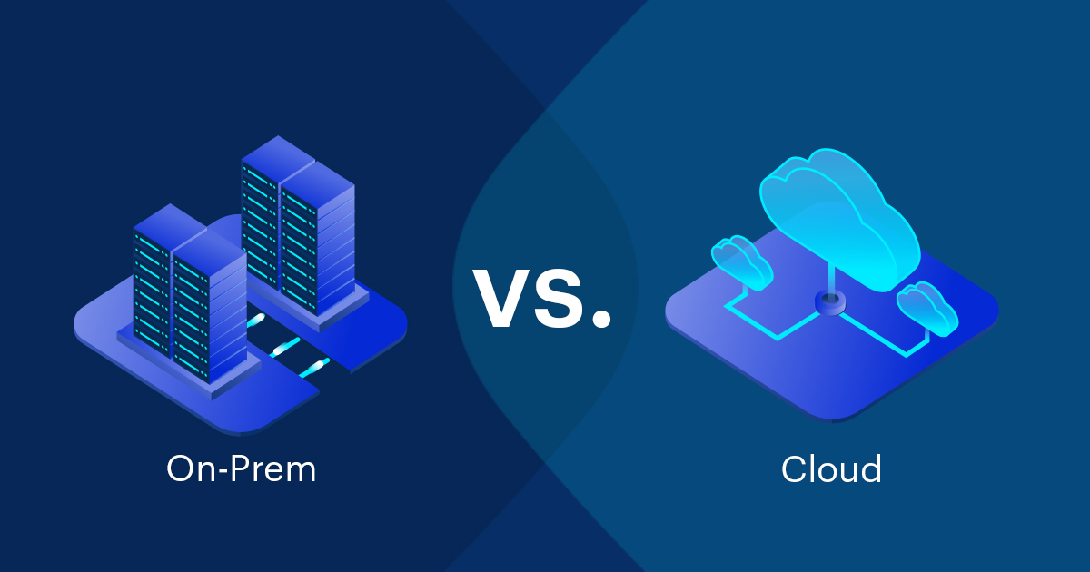 Icon Rechenzentrum versus Icon Cloud
