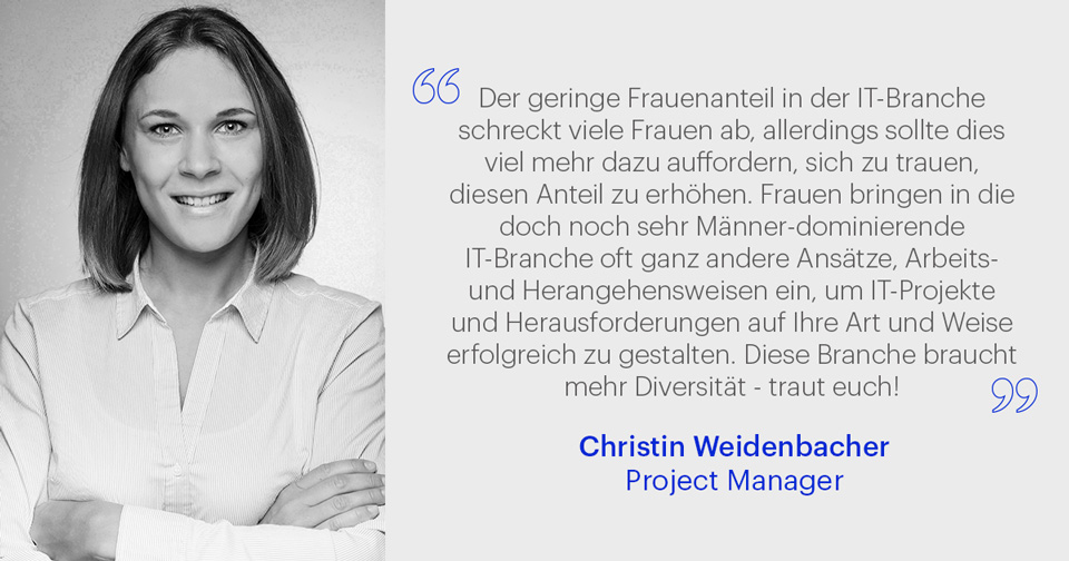 Statement von Christin Weidenbacher
