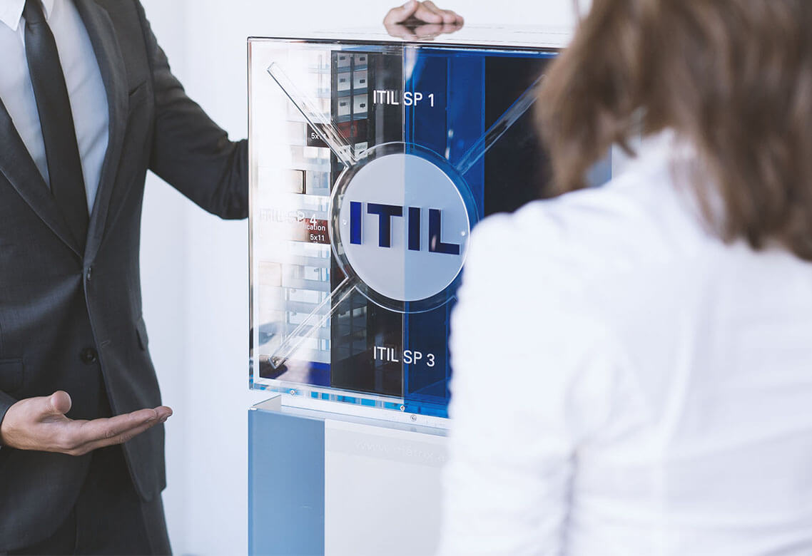 Case-Studies, Schulter, ITIL, Würfel