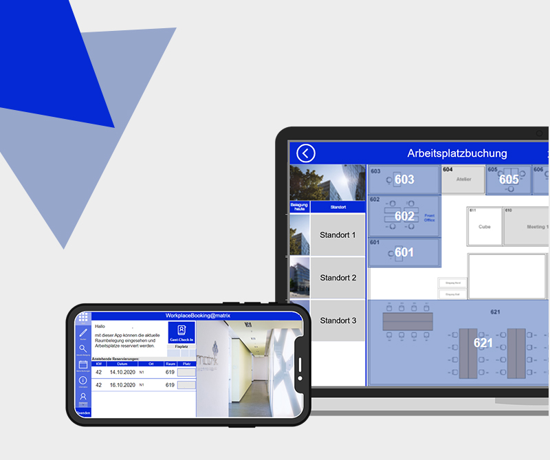Workplace Management App|  Beispiel WorkplaceBooking@matrix