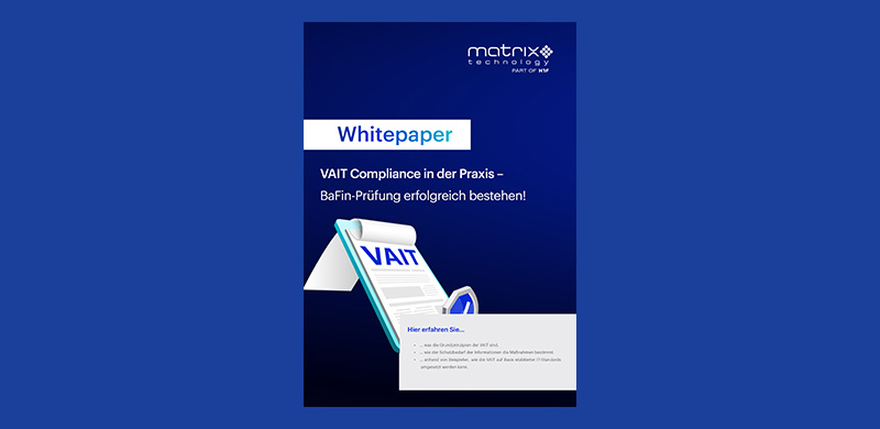 Cover des Whitepapers VAIT Compliance in der Praxis